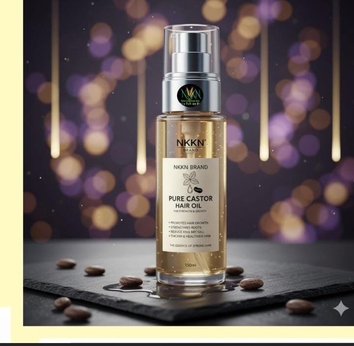 Read more about the article NKKN Pure Castor Oil: The Ultimate Natural Remedy for Strong Hair, Healthy Skin & Wellness