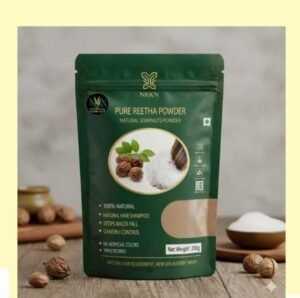 Read more about the article Pure Reetha Powder for Hair Benefits Uses & Complete Guide NKKN Brand