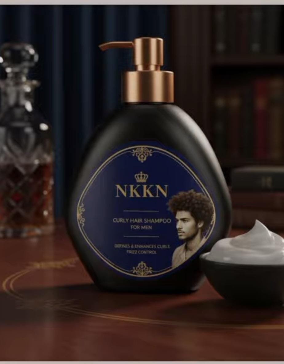 Read more about the article Men Curly Hair Shampoo: The Complete Guide to Healthy, Defined Curls with NKKN