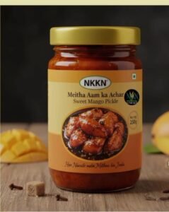 Read more about the article Sweet Mango Pickle A Perfect Blend of Tradition Taste and Timeless Flavor NKKN