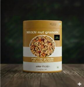 Read more about the article NKKN Brand Nut Granola (Protein with Strawberry & Seeds) – Power-Packed Nutrition with Irresistible Crunch