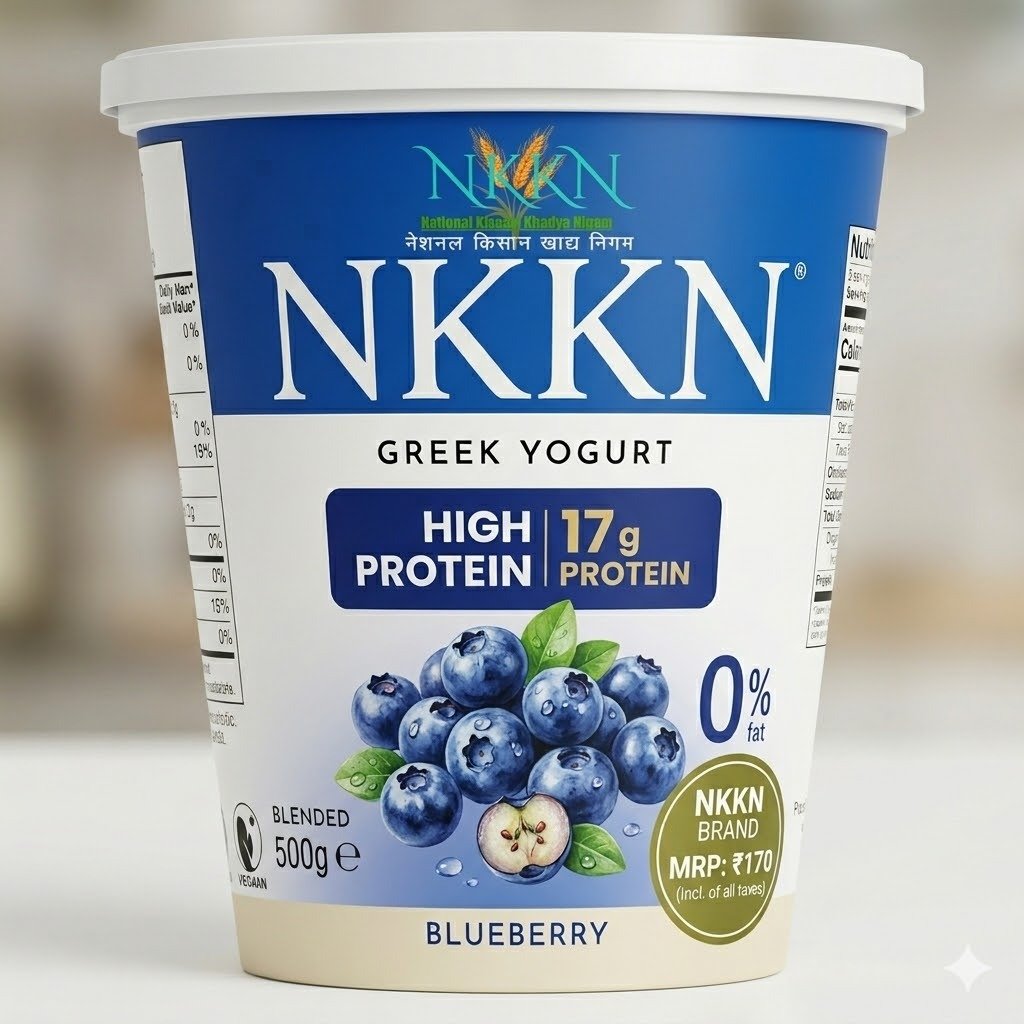 You are currently viewing NKKN Brand Greek Yogurt with Blueberry: A Delicious Blend of Health and Taste