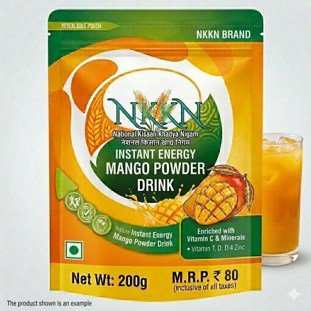 You are currently viewing NKKN Brand Instant Mango Powder – The Perfect Blend of Taste, Nutrition, and Convenience