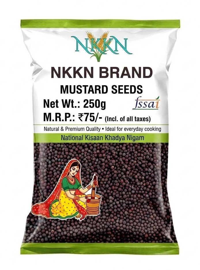 You are currently viewing NKKN Brand Mustard Seeds: A Flavorful and Healthy Addition to Every Kitchen