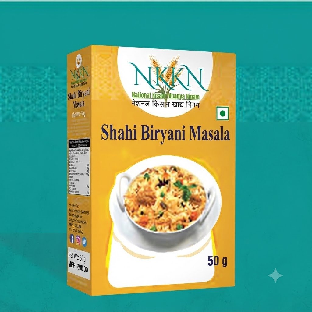 You are currently viewing NKKN Brand Sahi Biryani Masala – A Royal Blend for Authentic Biryani